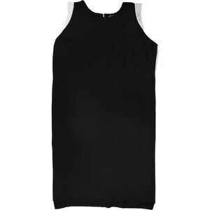 I.N.C Womens 2-Tone Sheath Dress, black, Plus Size, 3X